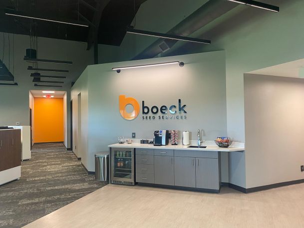 Kitchen station in an office