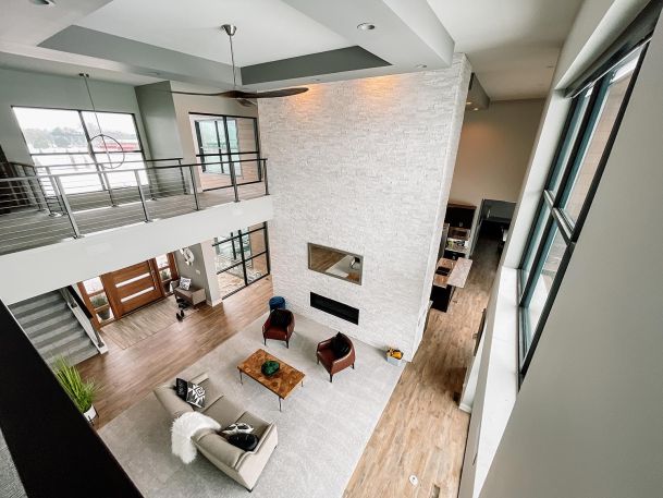 Whole home view from above