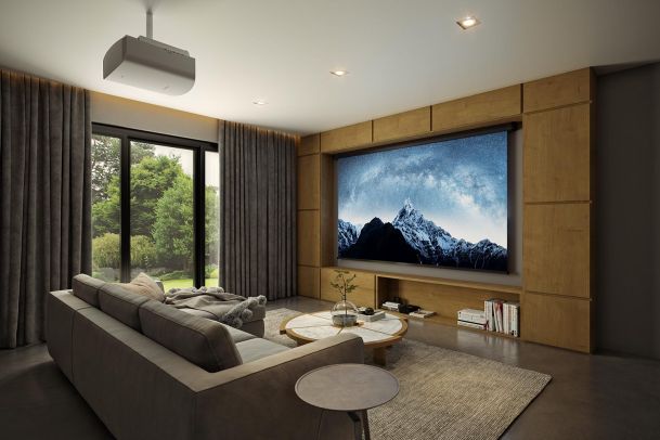 Home Theater with Sony Screen